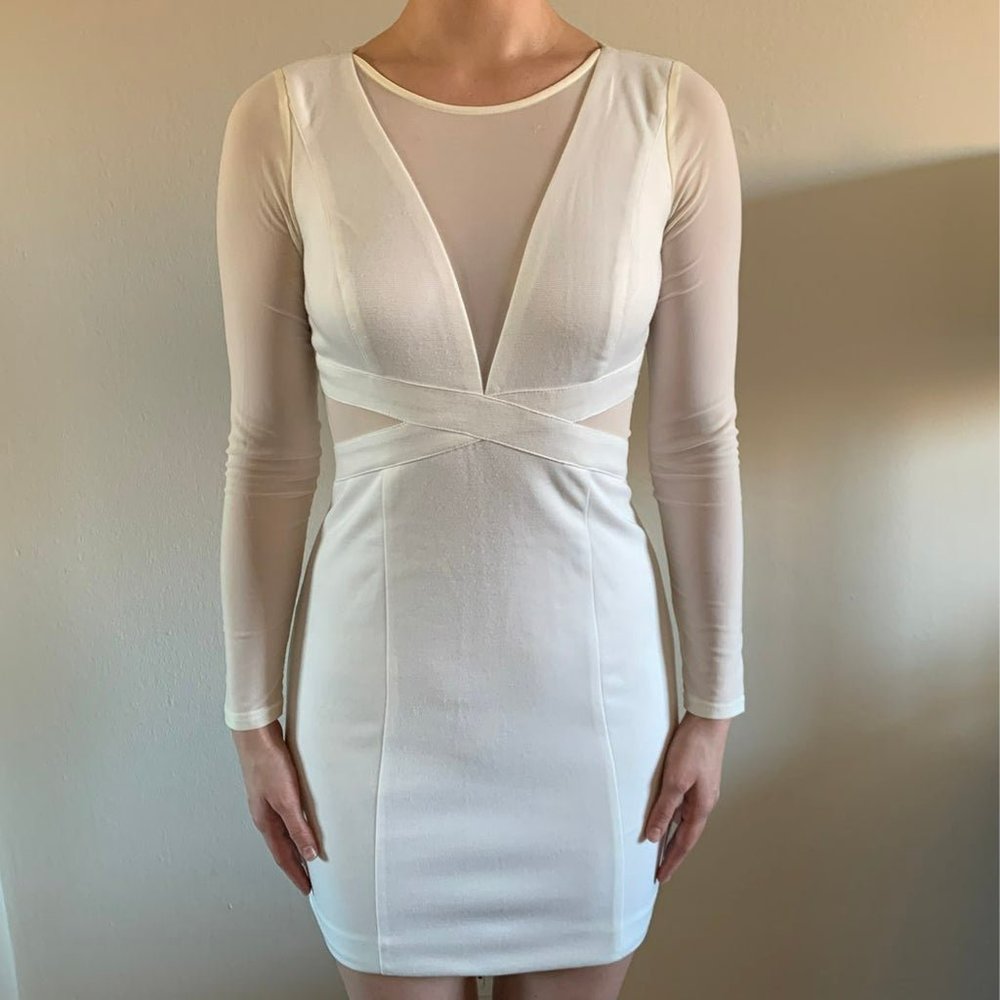 White Bandage Dress